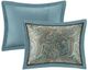 Olliix by Hampton Hill Lauren Blue King Comforter Set-4