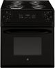 GE 27" Black Drop In Electric Range-0