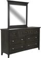 Magnussen Home® Westley Falls Graphite Dresser and Mirror-0