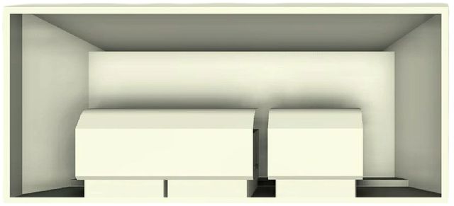 Vent-A-Hood® Premier Magic Lung® 60" Biscuit Wall Mounted Range Hood-2
