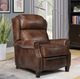 BarcaLounger® Meade Worthington-Cognac Manual Recliner-2