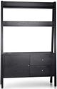 Stylecraft Scandia Black Leaning Wall Console-0