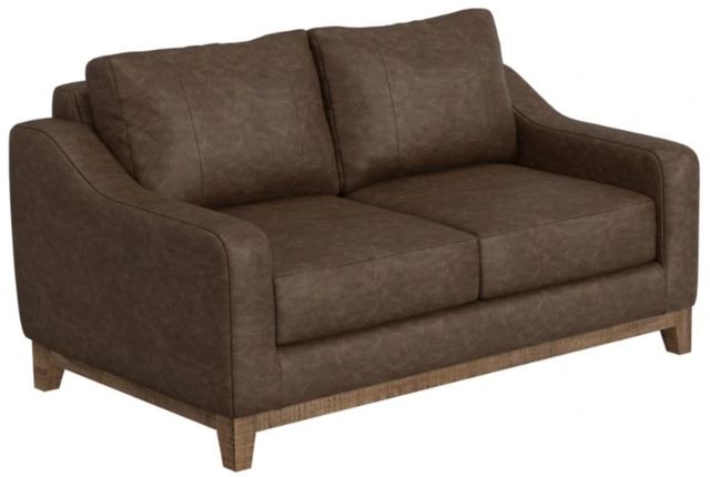 International Furniture Direct Olivo Brown 62" Loveseat-0