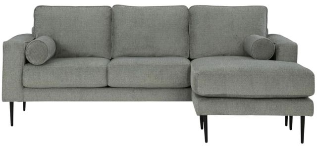 Signature Design by Ashley® Hazela Charcoal Sofa Chaise-1