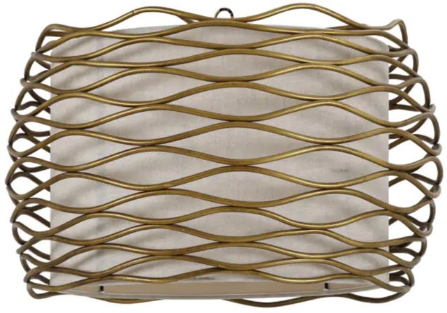 Bramble Orza Gold Medium Pendant-1