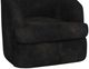 International Furniture Direct Tumbi Black Swivel Accent Chair-1