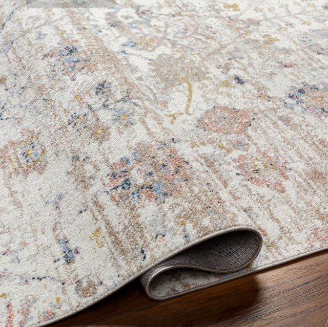 Surya Lavadora Brown/Ivory 5'x7' Area Rug-4
