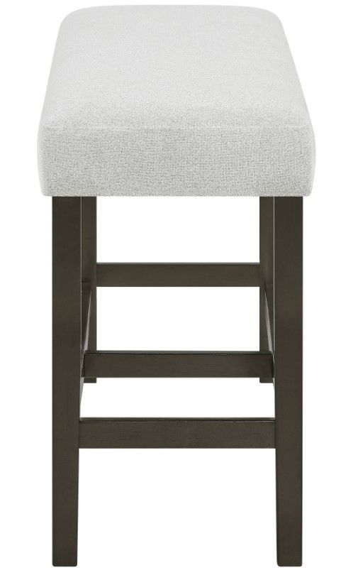 New Classic® Home Furnishings Carissa Espresso/Stone Counter Dining Bench-3