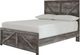 Signature Design by Ashley® Wynnlow Gray Youth Full Crossbuck Panel Bed-5