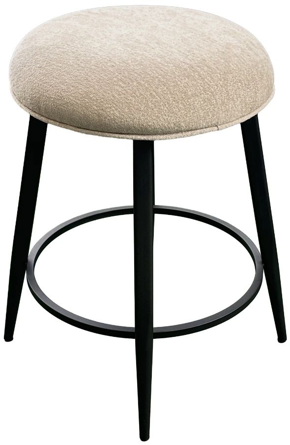 Intercon Champagne Metal Base Barstool-2