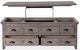 Magnussen Home® Paxton Place Dovetail Grey Lift Top Storage Cocktail Table with Casters-0