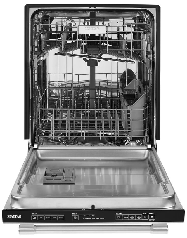 Maytag® 24" Fingerprint Resistant Stainless Steel Built in Dishwasher-1