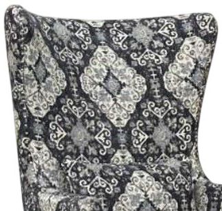 Bernards Kori Slate High Back Accent Chair-1