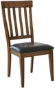 A-America® Mariposa Rustic Whiskey Slat Back Side Chair-0