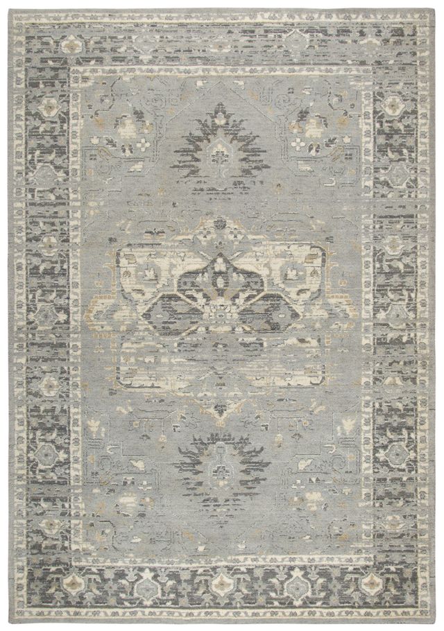Rizzy Home Gossamer Gray 5' x 8' Rug-0