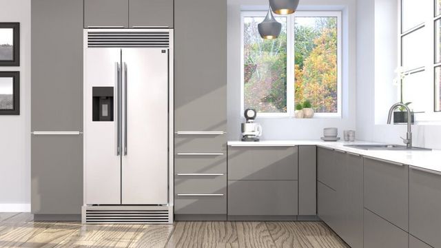 FORNO® 36 in 20.0 Cu. Ft. Fingerprint Resistant Stainless Steel Built In Side-by-Side Refrigerator -4