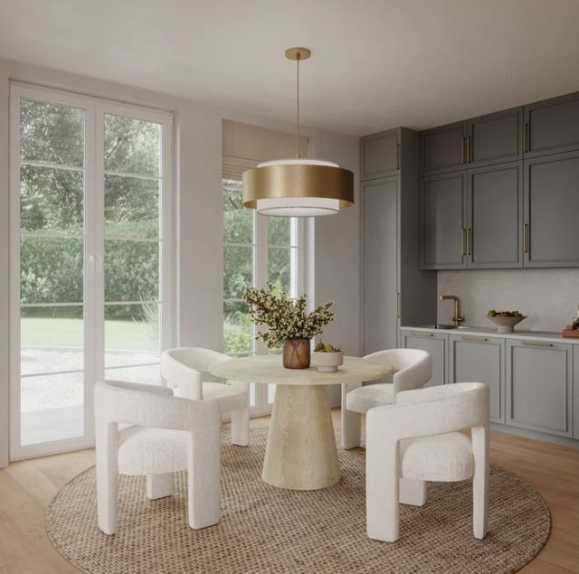 Jofran Inc. Bonn Linen Dining Table-1