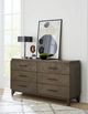Modus Furniture Broderick Wild Oats Brown Dresser-1