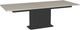 Amisco Customizable Lucarelli 120" Rectangular Extendable Table with 1" Thermo Fused Laminate Top and 1 Leaf-0