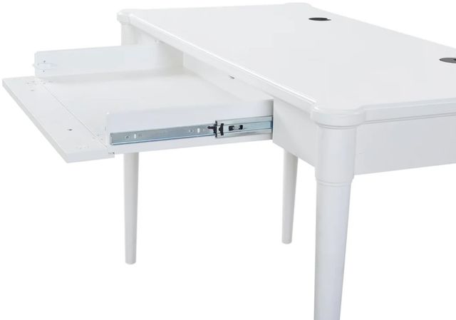 Bernards Citrus Heights White 48" Writing Desk-2