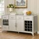 Furniture of America® Diocles Silver Server-1