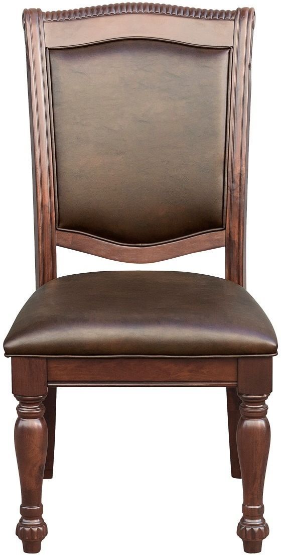Homelegance® Lordsburg Brown Cherry Dining Side Chair-2
