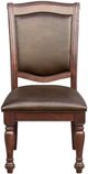 Homelegance® Lordsburg Brown Cherry Dining Side Chair-2