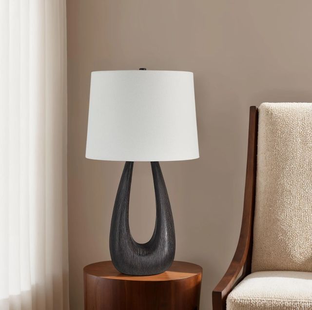 Renwil® Everren Beckham Dark Walnut Table Lamp-1