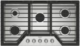 Whirlpool® 36" Stainless Steel Gas Cooktop