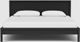 EQ3 Marcel Black Oak King Platform Bed-1