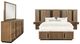 Coaster® Terrace 5-Piece Ash Brown Queen Panel Bedroom Set-0