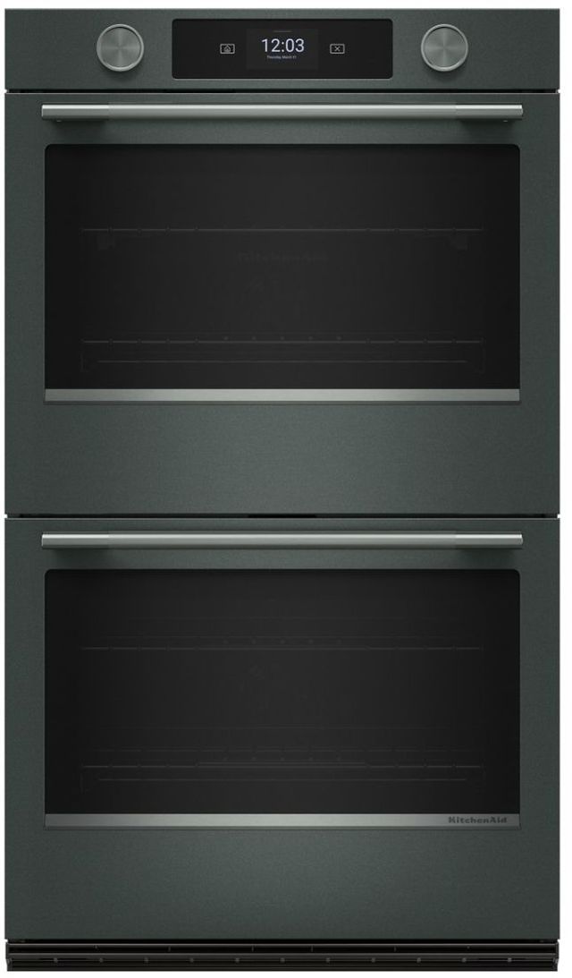 KitchenAid® 30" Juniper Smart Double Electric Wall Oven with Intelligent Cooking Camera-0