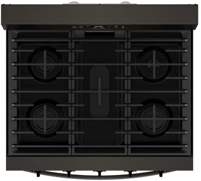 Whirlpool® 30" Black Stainless Steel Freestanding Gas Range-3