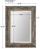 Uttermost® Bozeman Slate Blue Mirror-2