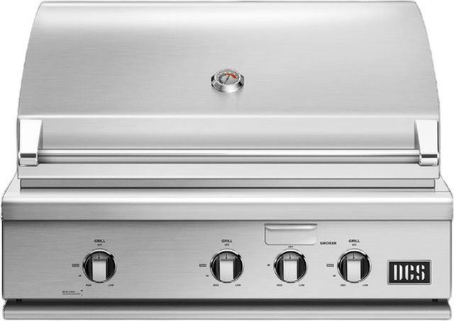 DCS Series 7 3-Burner Stainless Steel Built-In Natural Gas Grill-0