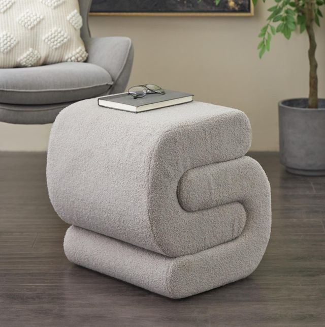 Deco Marche Gray Ottoman-3