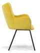 VIG Furniture Modrest Barrett Black/Yellow Dining Chair-2