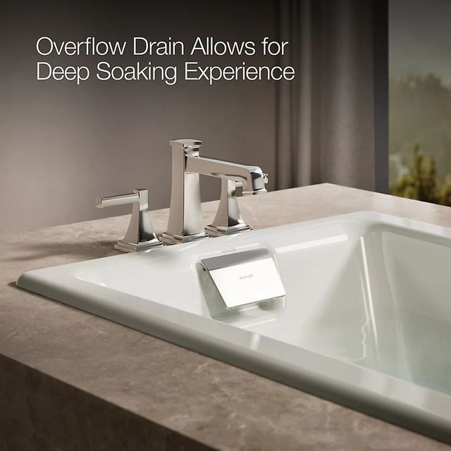 KOHLER® Tea-for-Two® Dune 25" 60" x 32" Whirlpool Bath-4