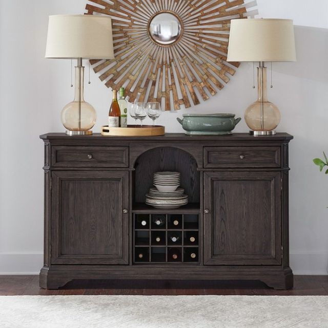 Liberty Furniture Grant Park Cappuccino Wine Buffet-1