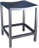 CabanaCoast® Customizable Mission Cast Aluminum Outdoor Backless Balcony Stool-0