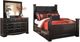 Signature Design by Ashley® Shay 2-Piece Almost Black King Poster Bed Set-0