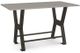 Amisco Customizable Parade 42" Thermo Fused Laminate Short Bar Table-0