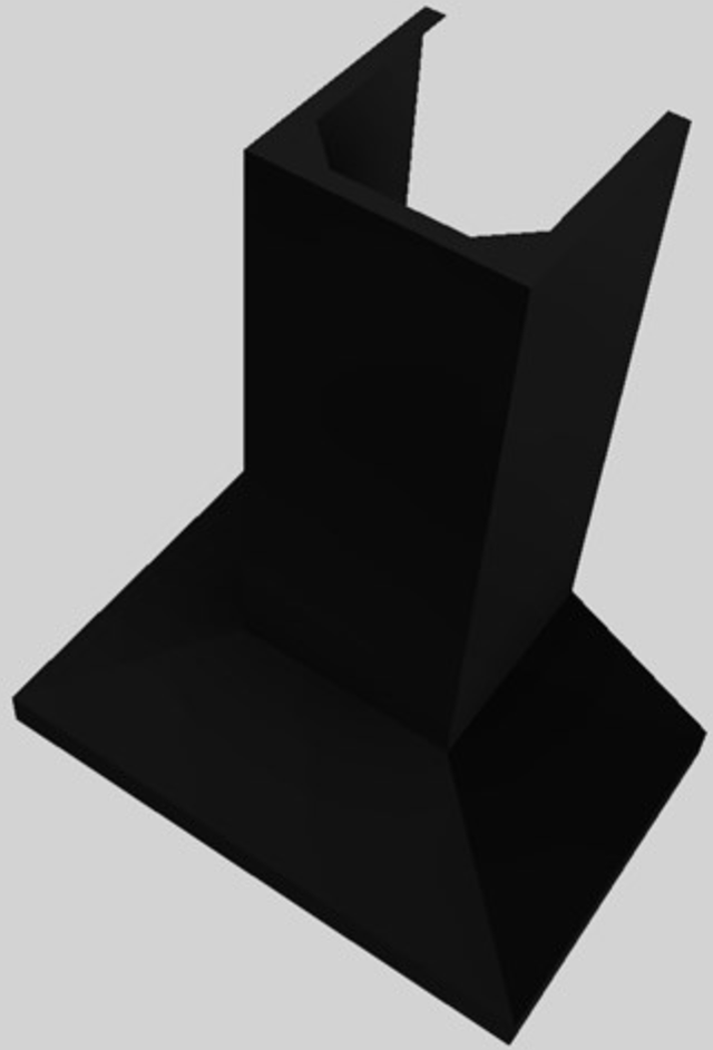 Vent-A-Hood® K Series 30" Black Wall Mounted Range Hood-3