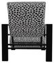 Telescope Casual Larssen Agra Classic/Black Aluminum/Fabric Outdoor Cushion Arm Chair-3