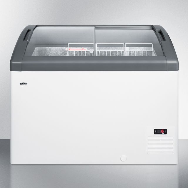 Summit® Commercial 42" 9.5 Cu. Ft. White Chest Freezer-0