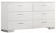 Coaster® Felicity Glossy White Dresser-0
