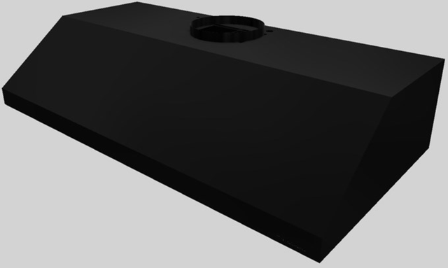 Vent-A-Hood® 42" Black Under Cabinet Range Hood-2