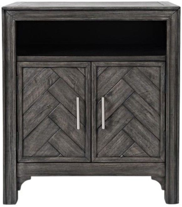 Jofran Inc. Gramercy Platinum Accent Table-2
