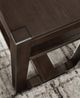 Signature Design by Ashley® Breckington Dark Brown Sofa Table-3