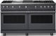Viking® 5 Series 60" Cast Black Pro Style Gas (LP) Range with Polished Chrome Trim-0